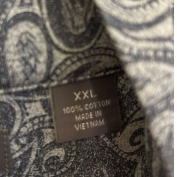 Daniel Cremieux Daniel 1/4 Zip Mock Neck Long Sleeve Shirt - Size 3X - Picture 3 of 4